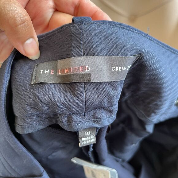 The Limited Collection Drew Fit Dress Pants Navy Blue Women’s Size 18 NWT’s $79 - Picture 9 of 12